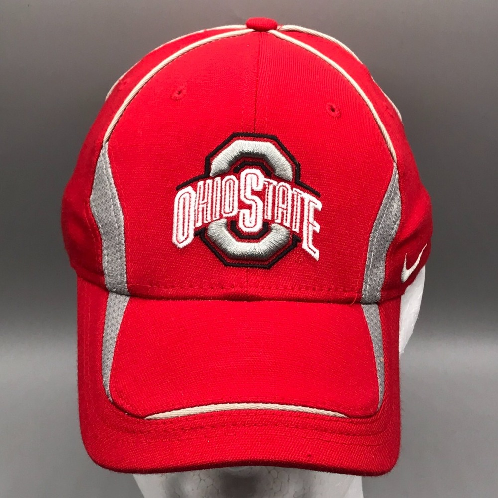 NIKE Authentic Team Wear OHIO STATE Hook Loop Adjustable Ball Cap - Picture 3 of 15